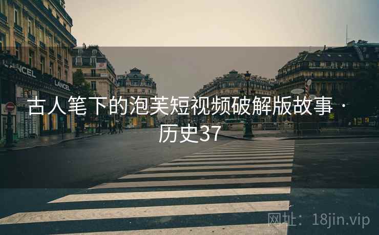 古人笔下的泡芙短视频破解版故事 · 历史37